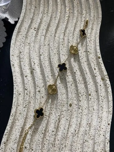 Black & Gold van cleef bracelet
