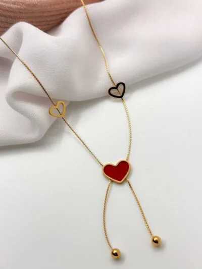 LOVE gold plated necklace