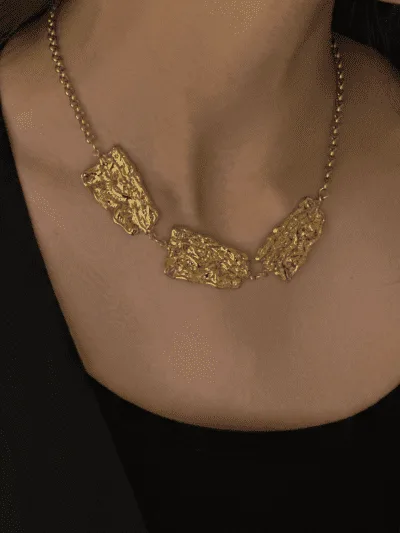 Lane  gold plated necklace