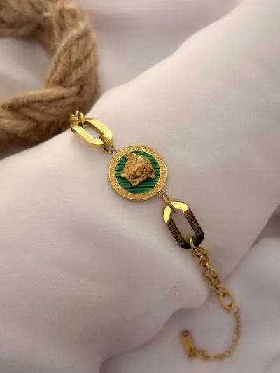 Versace gold plated bracelet 