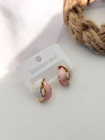 Joy gold plated earrings