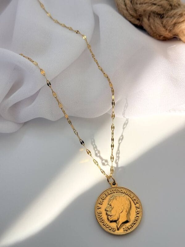 Coin Gold Plated Necklace