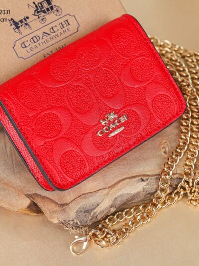 Red  Mini Luxe  Bag