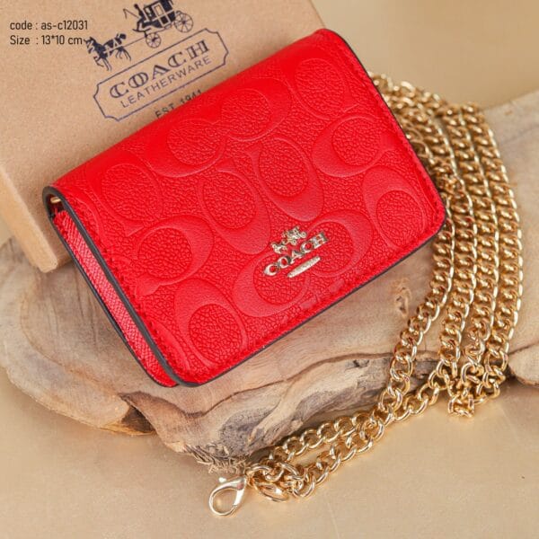 Red  Mini Luxe  Bag