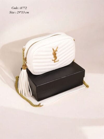 White Camera Bag