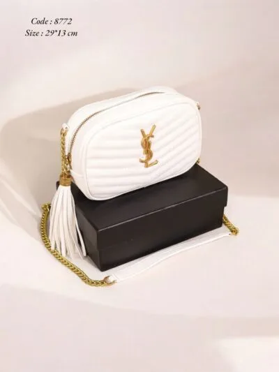 White Camera Bag