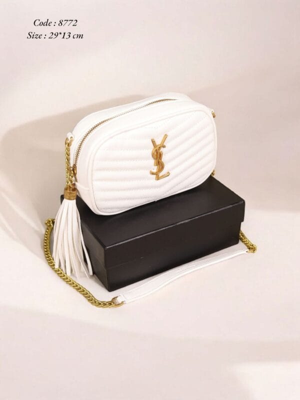 White Camera Bag