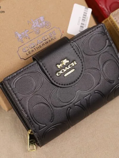 Prestige  Black Clip Wallet