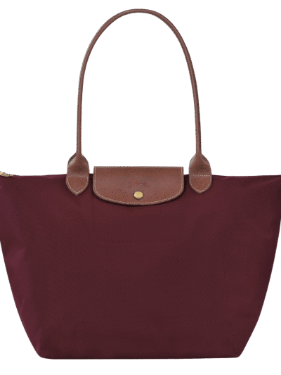 Burgandy Le pilage bag  size large