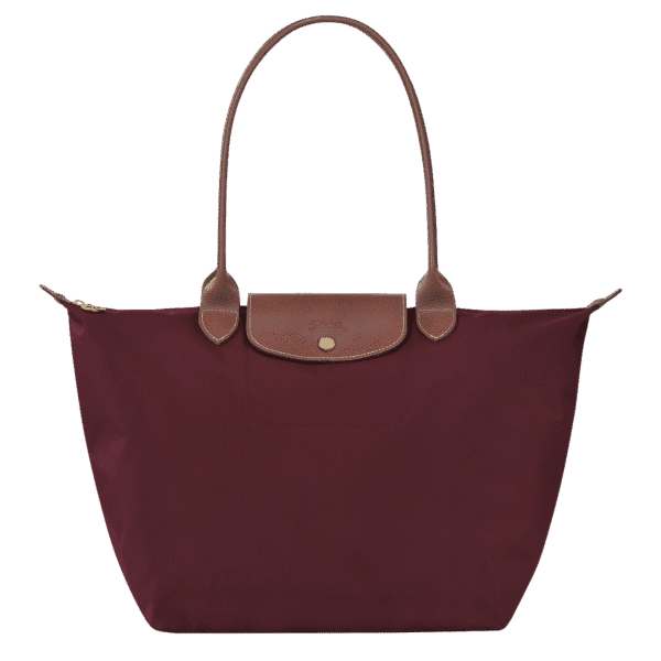 Burgandy Le pilage bag  size large