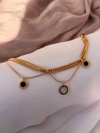 Bulgaria gold plated anklet 