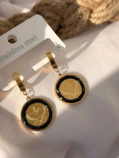 Gorgeous gold plated  earrings 