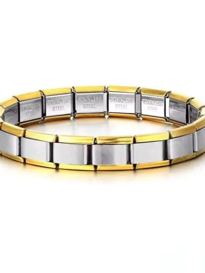 Italian gold plated bangle