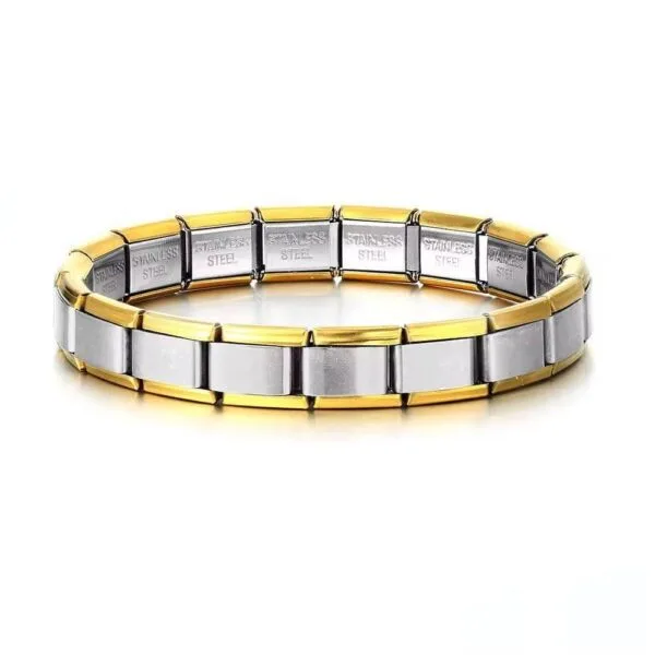 Italian gold plated bangle