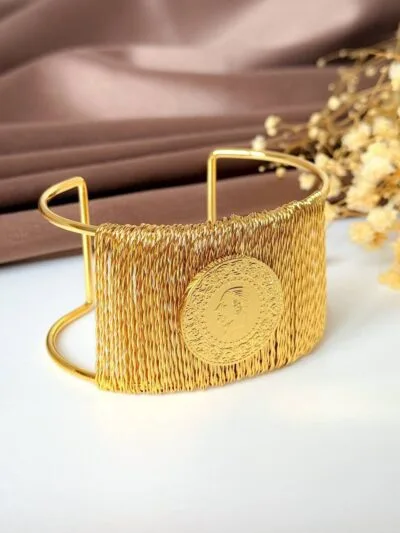 Turkish gold plated bangle
