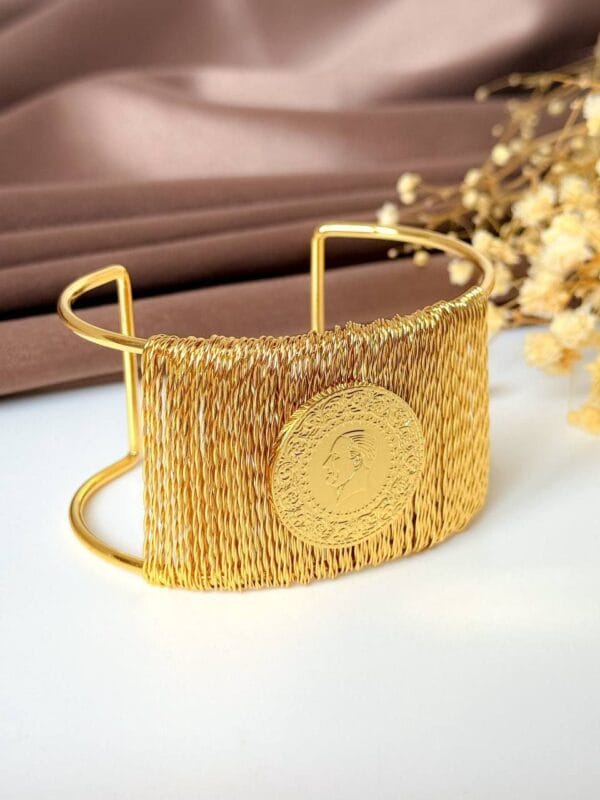 Turkish gold plated bangle