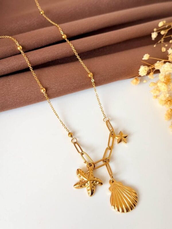Summer Gold Plated Necklace