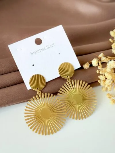 Luxe gold plated  earrings 