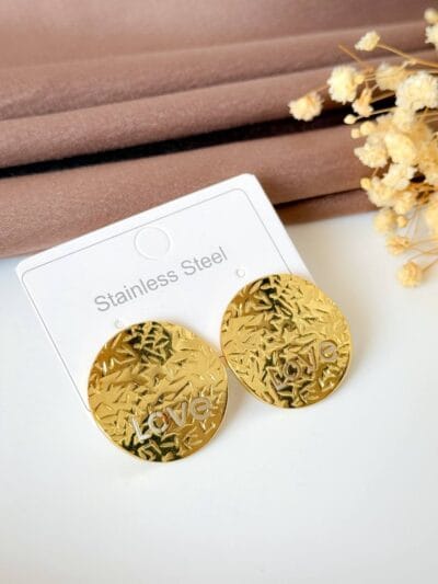 Lovely gold plated  earrings 