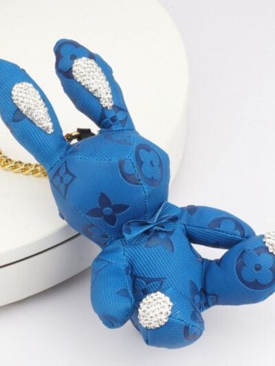Blue  keychain