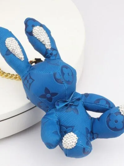 Blue  keychain