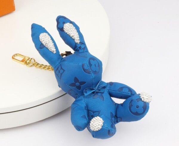 Blue  keychain