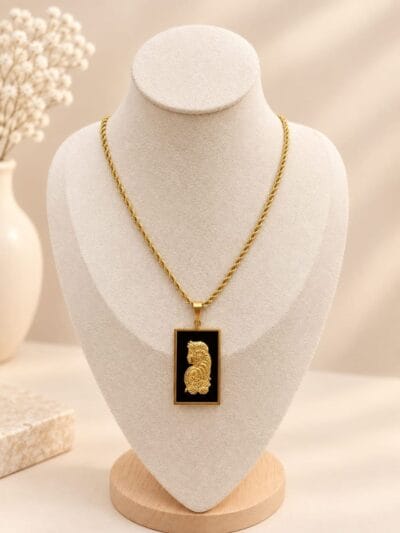 Lady Gold Plated Necklace