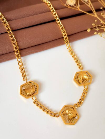 Traditional Gold Plated Necklace