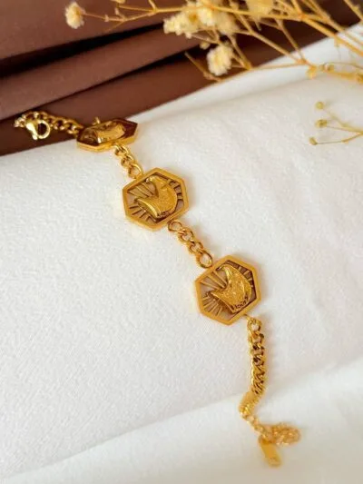 Traditional  Gold Plated  Bracelet