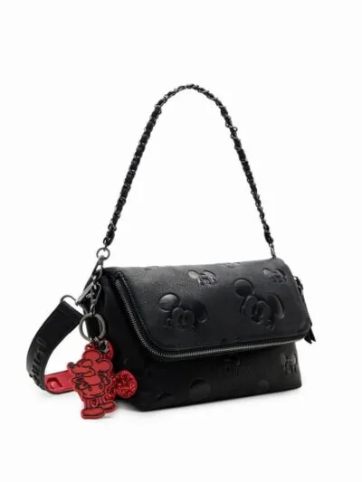 D Black  Charm Bag 👜