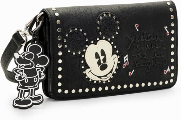 D Black  Charm Bag