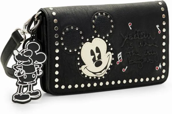 D Black  Charm Bag