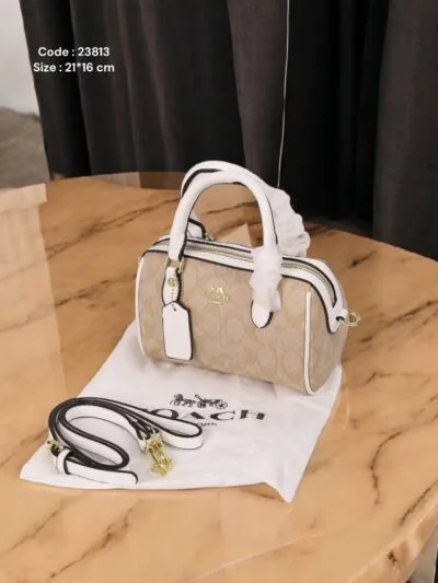 Trendy white bag size 12*16