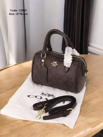 Trendy brown bag size 12*16