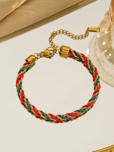 Colorful Gold Plated  Bracelet