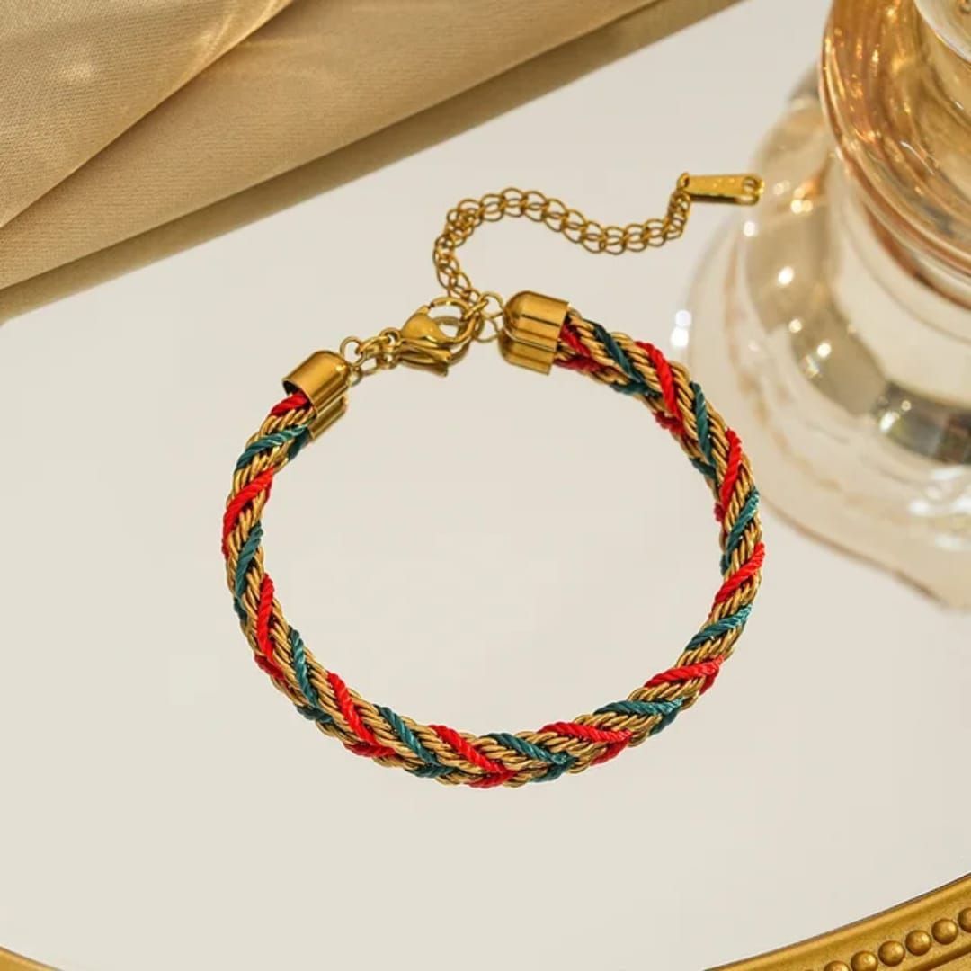 Colorful Gold Plated  Bracelet