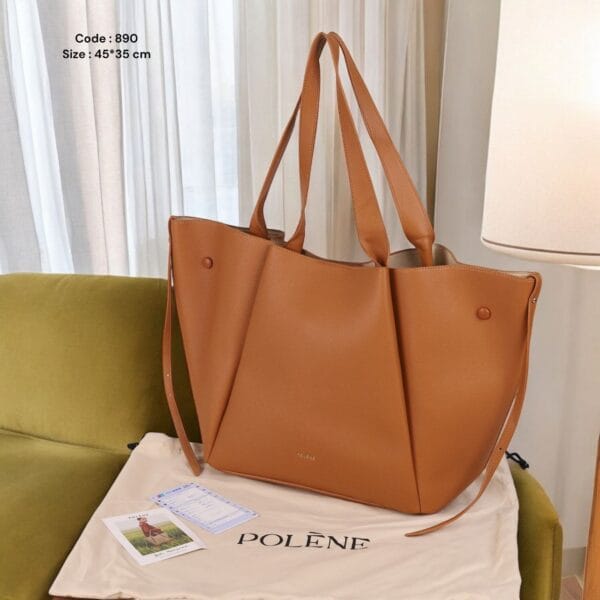 Camel tote bag size 45*35