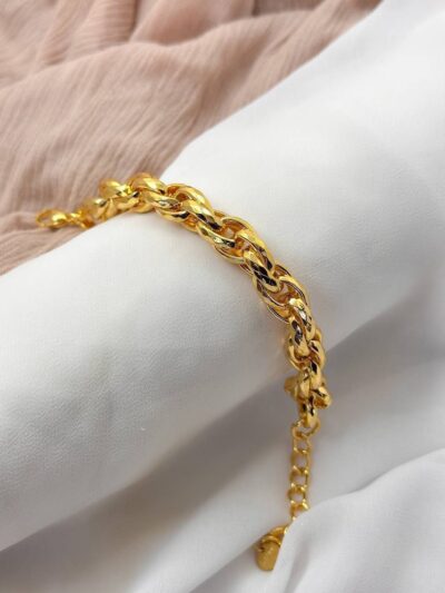 Rope Gold Plated bracelet