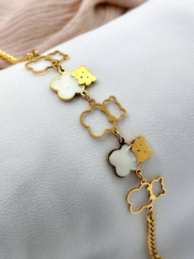 Teddy gold plated  bracelet