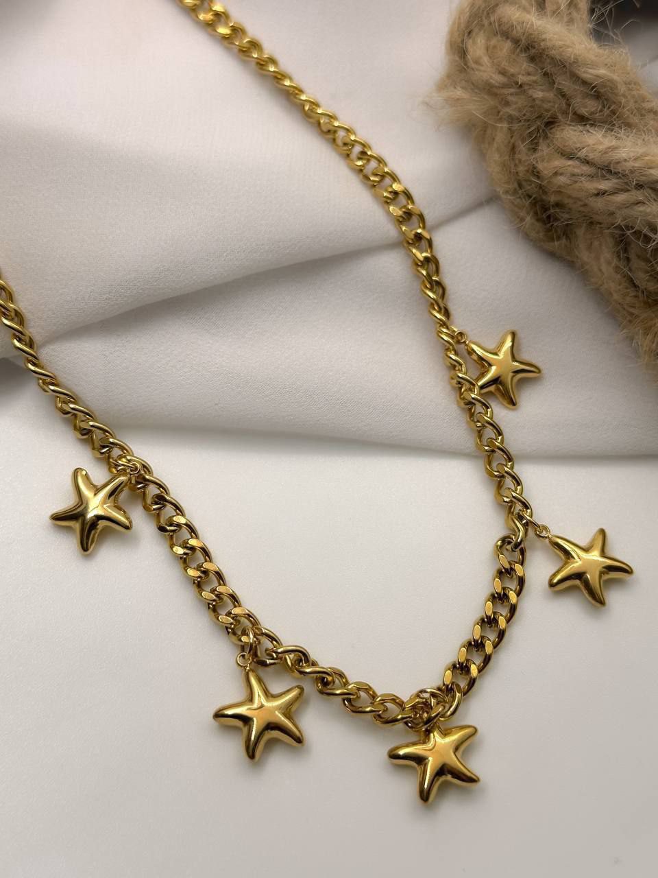 Summer star  Gold Plated Necklace