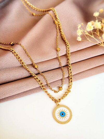 Chakra Gold Plated Necklace