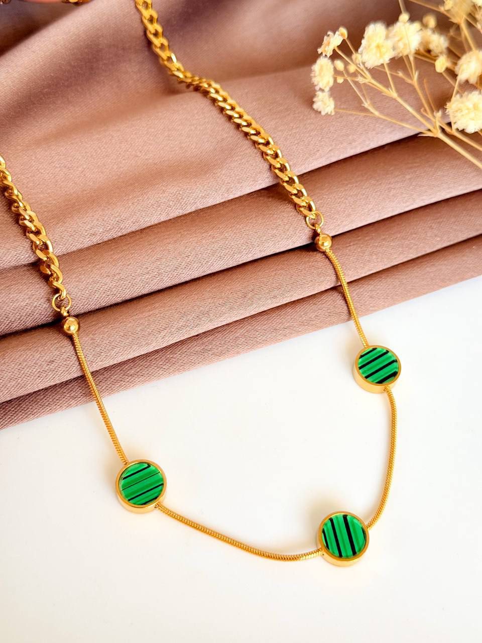 Vert Gold Plated Necklace