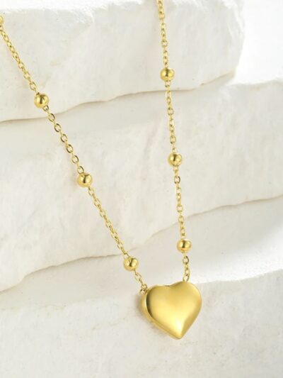 Loving gold plated necklace