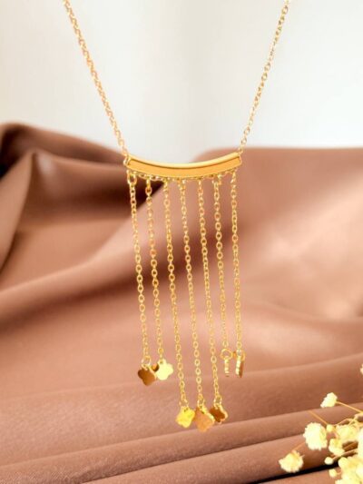 Traditional gold plated necklace