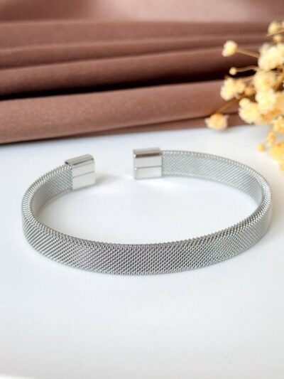 Silver plated bangel