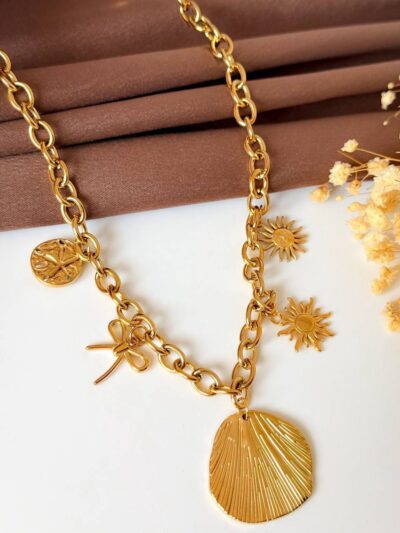 Sunny Gold Plated Necklace