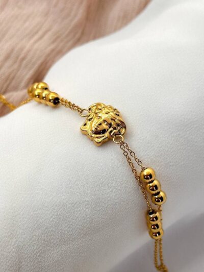 Ethinc Gold Plated  Bracelet