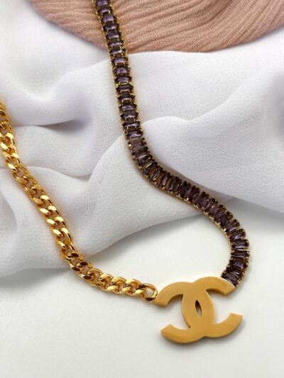 CC Gold Plated Necklace