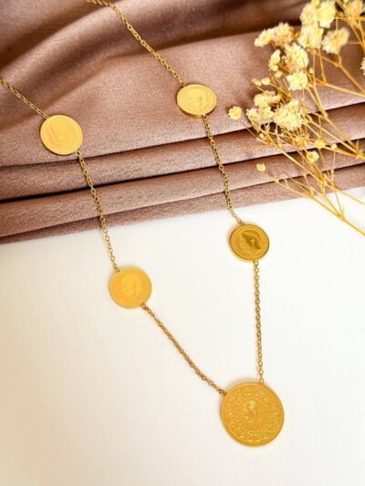 Liza Gold Plated Necklace