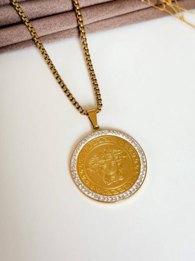 Boomer Gold Plated Necklace